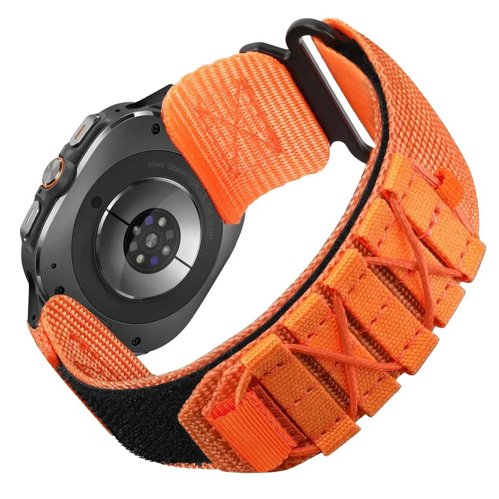 Nylonový řemínek bez mezer pro Samsung Galaxy Watch 7 Ultra 47mm Quick Fit Band Sportovní náramek pro Galaxy Watch Ultra 47mm náramek
