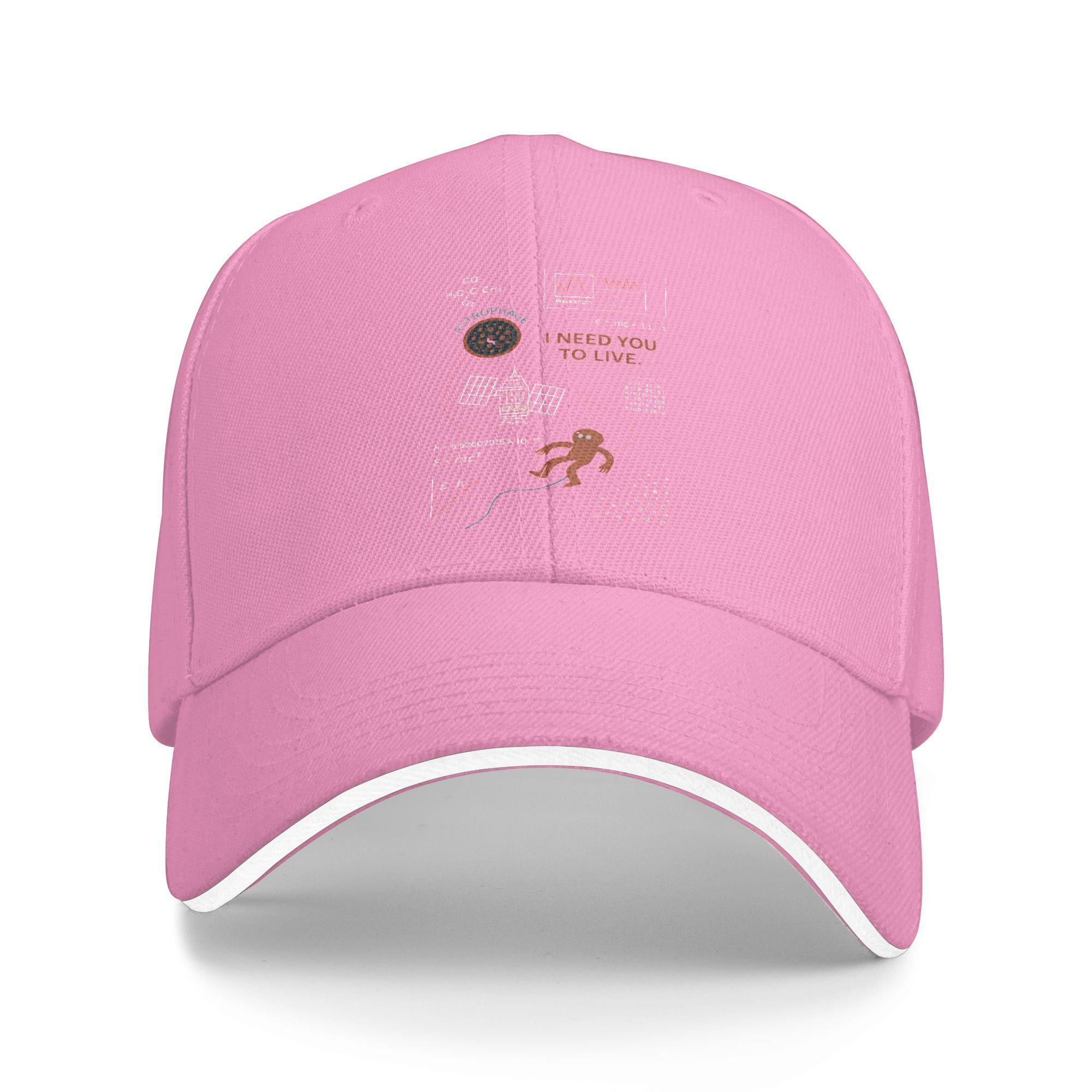 

Project Hail Mary Andy Weir Book Baseball Caps Fashion Sandwich Caps Unisex Adjustable Headwear Sport One Size розовый
