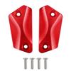 1Pair Brake Reservoir Cover Cap Handlebar CNC Aluminum Alloy Red Black For Sur Ron Light Bee X LBX for Segway X260 X160 All Year
