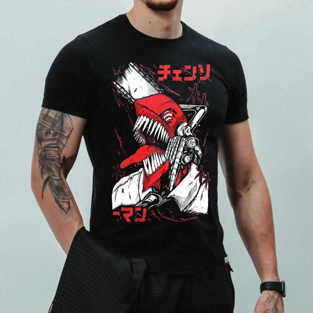 Chainsaw Man T-Shirt Anime Devil  Anime T-Shirt#4 Unisex T-Shirt L