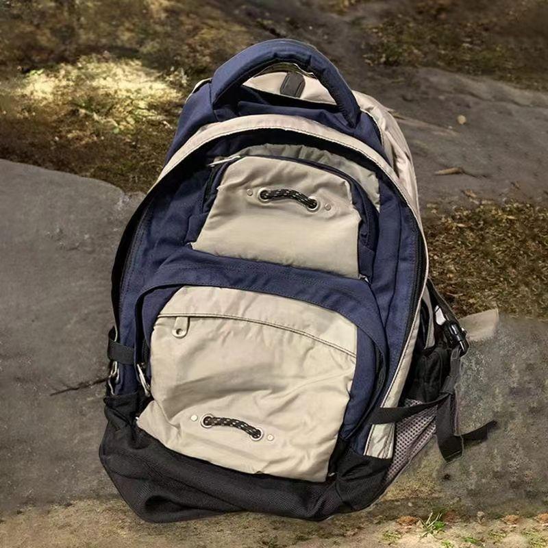 Backpack Nylon Splash Proof Water 2024 Fashion New High-Capacity School Backpack
