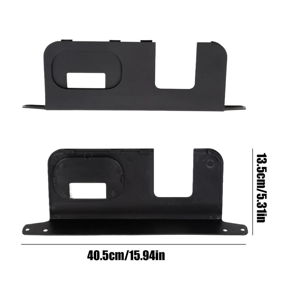 

For Maverick Hitch Surround Protection Cover Truck Hitch Surround Cover Weatherproof Protector Plate Rear Bumper Cover Plate чорний