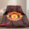 Manchester United Manchester City Pattern Blanket, Cozy Blanket for All-Season Comfort On Sofas, Beds, Office, Car, Camping and Travel
