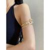 Fashion Exaggerated Metal Leaves Female Butterfly Lines Flowers
