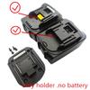 Durability Battery Adapter Battery Holder for 18V Lithium Batteries BL183 BL1430 BL1860 for DIY Projects Secures Fit