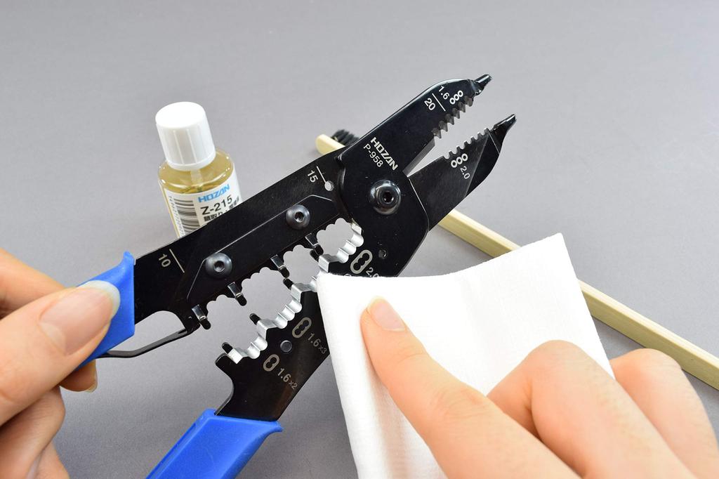 HOZAN Maintenance Kit For Maintenance of Various Tools For Maintenance Before Electrician Skill Exam Z-220AZ