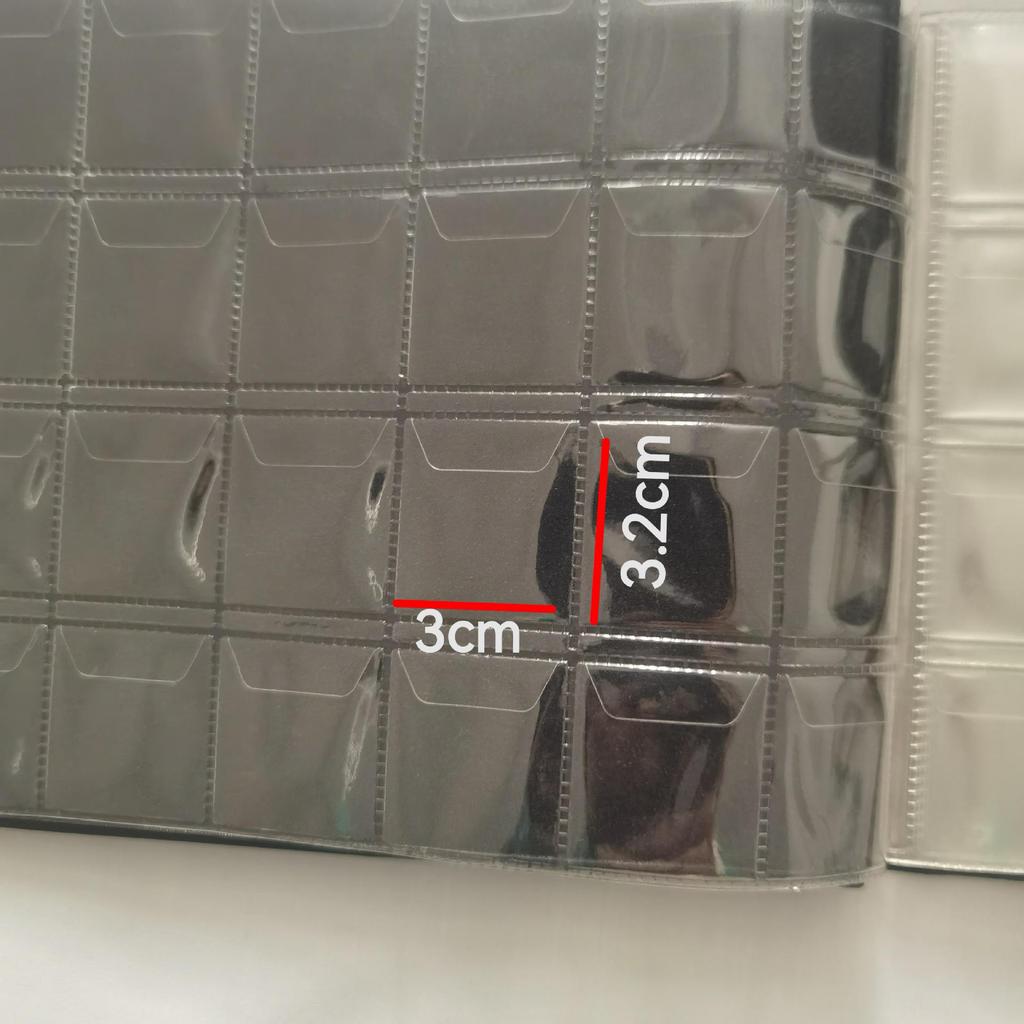 240-Pocket Coin & Stamp Album PVC Binder, English Edition