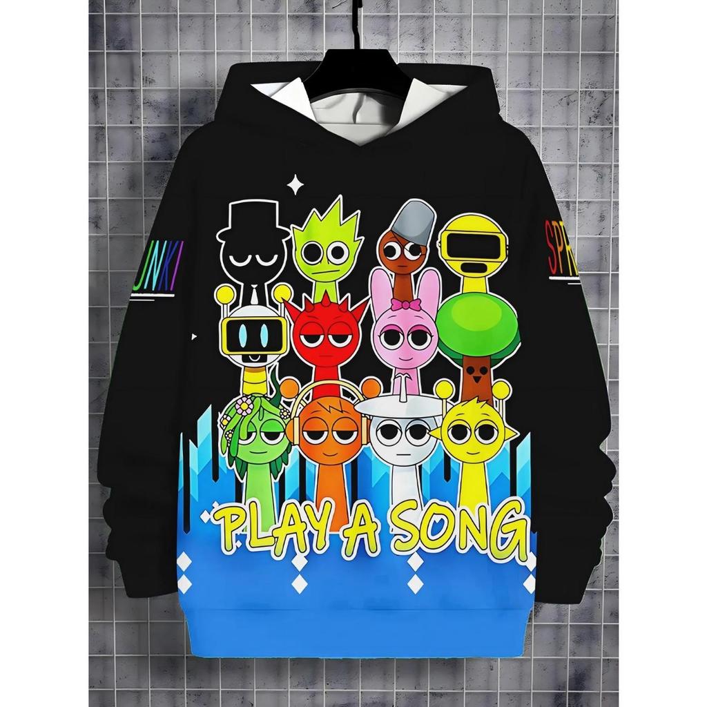 Autumn/Winter Boys' Hoodie 3D Printed Anime Hoodie Fashion Casual Outcoat Hoodie Hoodie Hoodie Hoodie Jacket