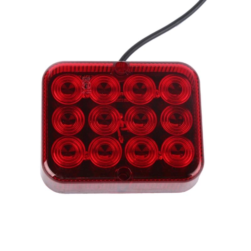 Energooszczędna wodoodporna lampa sygnalizacyjna 12 LED z trybem stroboskopowym do pojazdów użytkowych o dużej wytrzymałości Niskie zużycie energii