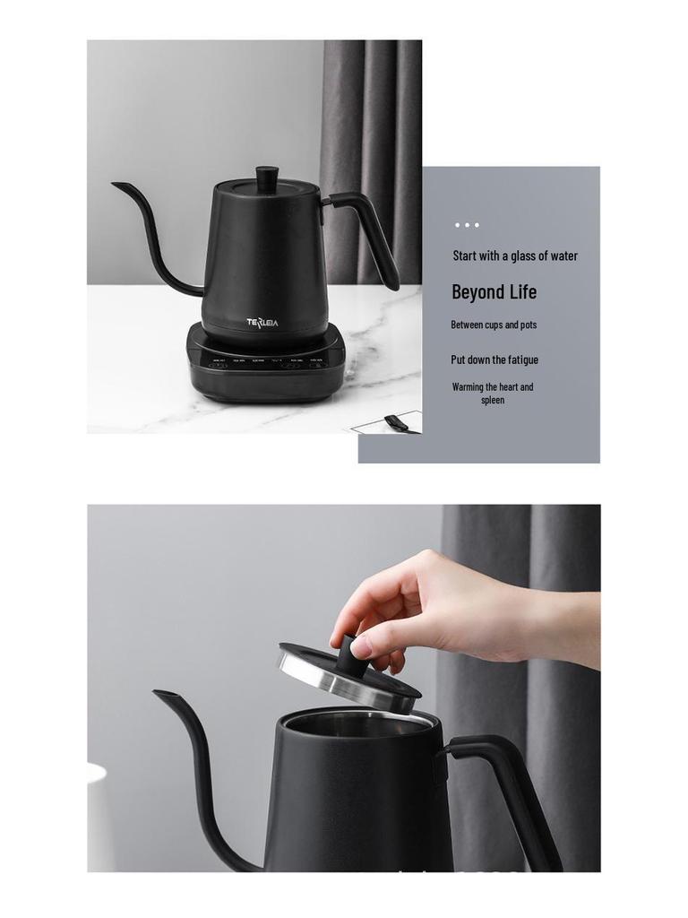 Automatic Temperature Control Electric Kettle with Adjustable Insulation