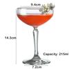 Lead Free Creative Glass Crystal Highball Glass Barware Collins Tumbler Drinking Glasses For Water, Juice, Beer, And Cocktail