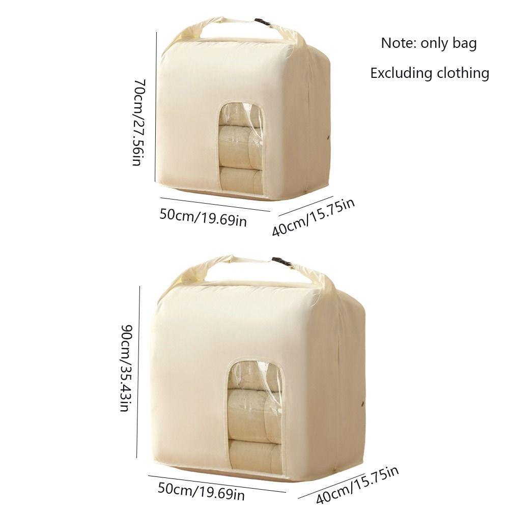 Moisture-proof Compression Clothes Storage Bag Large Capacity Quilt Moving Bag Moving Organizer