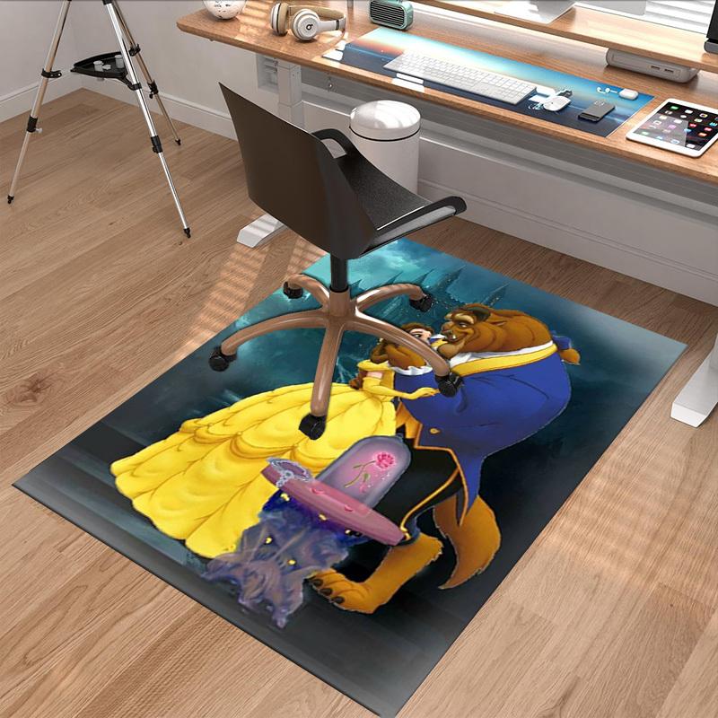 1pc. Beauty and the Beast Inspired Home Decor Rug - Perfect for Living Room, Bedroom, or Office| Soft and Comfortable Floor Matz0410109