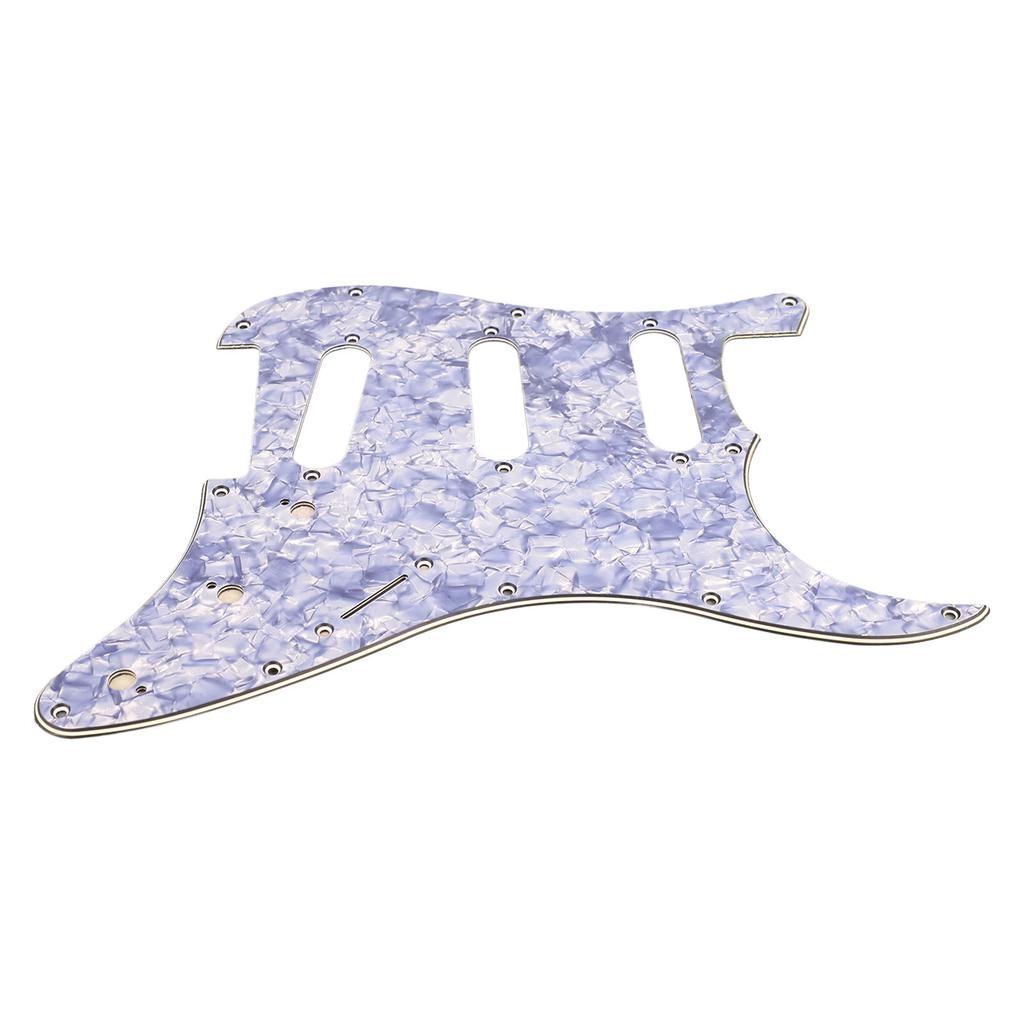 Guitar Pickguard Replacement Aluminum Foil Shielding PVC Scratch Protection Guitar Guard Plate
