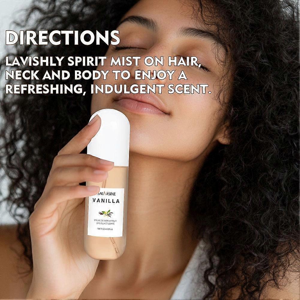 Vanilla Hair and Body Mist Long Lasting 60ml