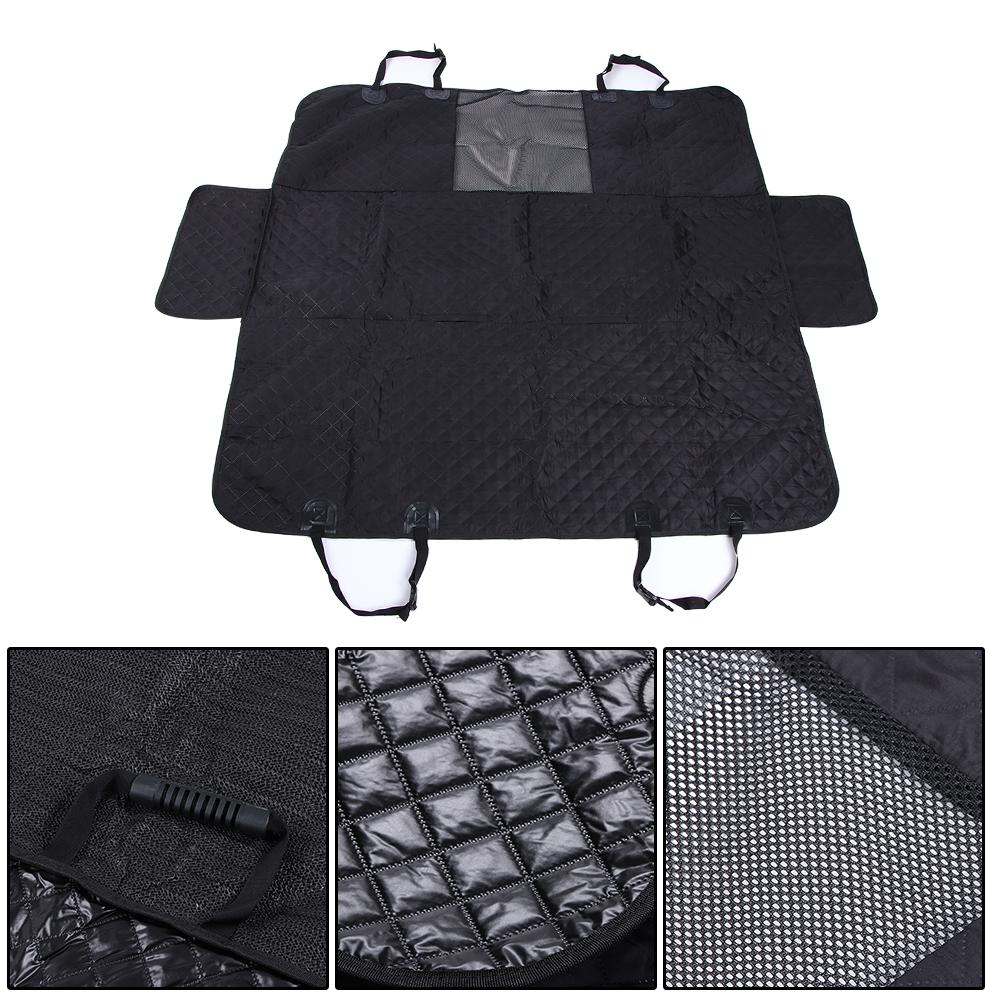 Plasă de separare neagră pentru cusut și brodat, plasă de mașină, impermeabilă pentru animale de companie, pernă pentru câini, neagră, 137x147CM