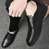 Fashion High Quality Mens Loafers Genuine Leather Men Casual Shoes Handmade Moccasins Breathable Male Walking Shoes Comfort Travel Flats