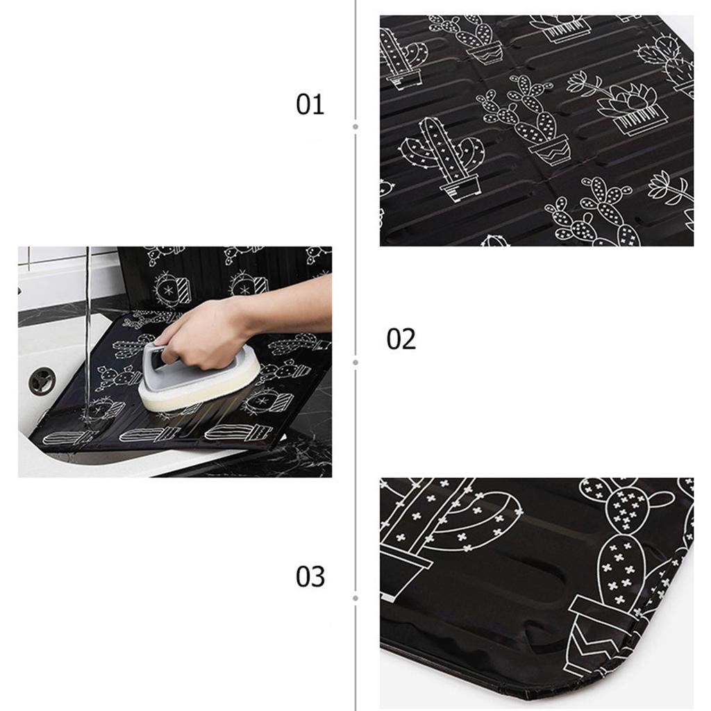 Gas Stove Splatter Guard Multipurpose Foldable High Temperature Resistance Aluminum Foil Oil   Guard for Kitchen