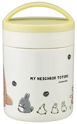 Antibacterial Insulated Soup Jar/Pot, 300ml, My Neighbor Totoro Marching, Studio Ghibli Design, LJFC3AG-A
