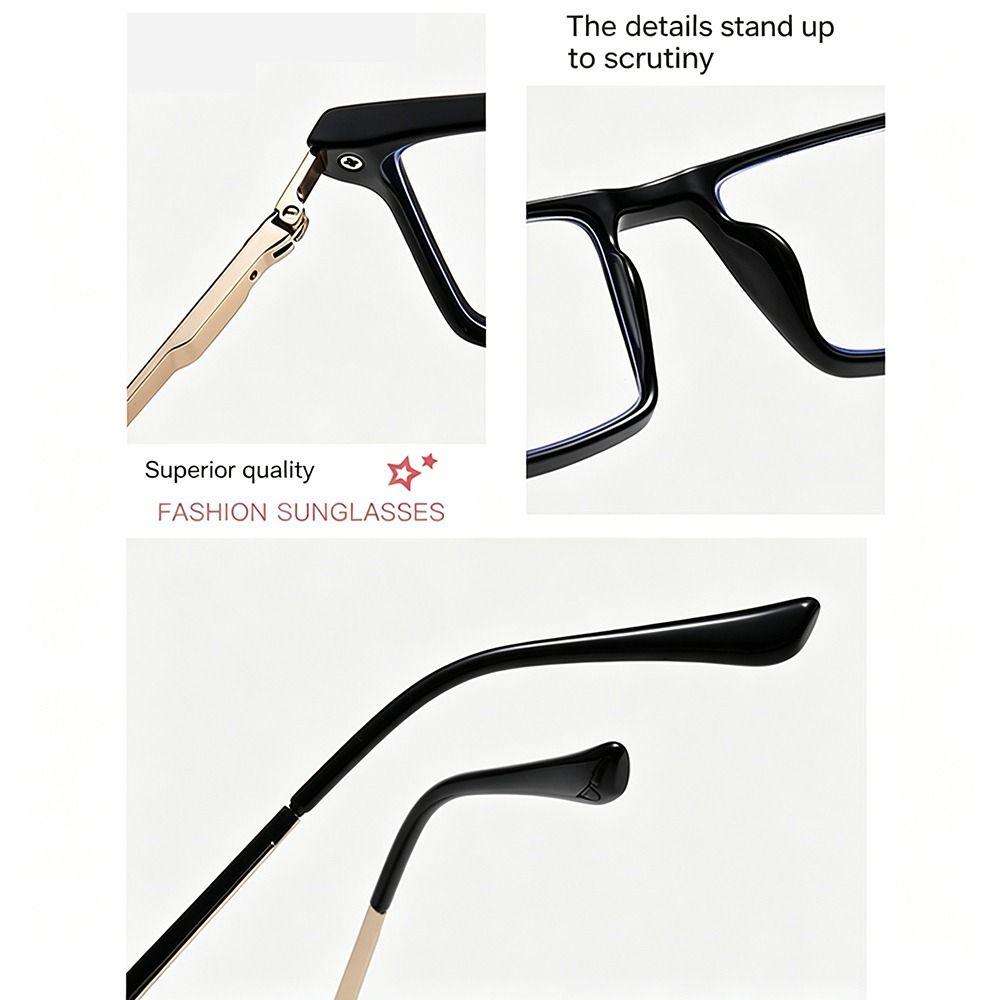 Photochromic Anti-Blue Light Reading Glasses Blue Ray Blocking Hyperopia Glasses  Office