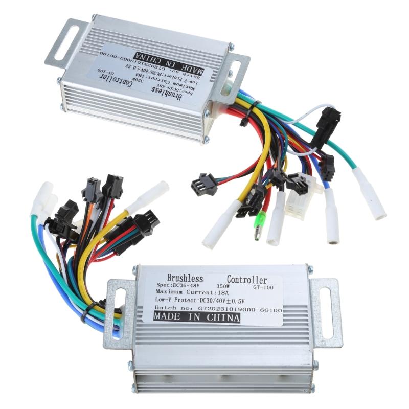 36v/48v 350w BLDC Electric Scooter Controller E-bike Brushless Speed Driver and LCD Display One Set Great Performance