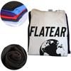 Funny Flat Earth Classic Graphic 100% Cotton T-shirts Men Women's Fashion Casual Tshirt Loose Oversized Streetwear T Shirt