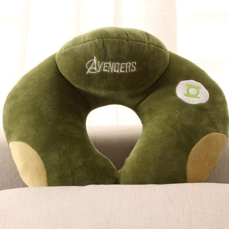 Ultimate Comfort Airplane Inflatable Neck Pillow With Ergonomic U-shape Design