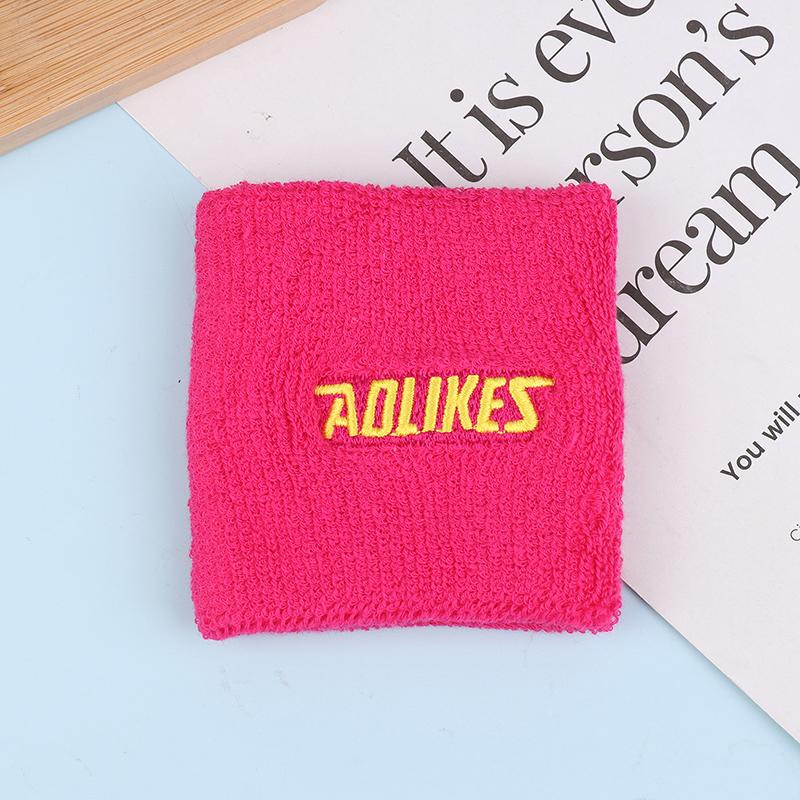 

1Pc Cotton Wristband Sport Moisture Wicking Athletic Sweatband Running Gym Yoga Wrist Sweat Band Fitness Wrist Cuff Wrap розы красного