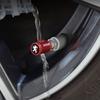 Peugeot Air Valve Cap 207 307 308 208 2008 3008 4008 5008 Tire Wheel Rim Dress Up Cool (Red)