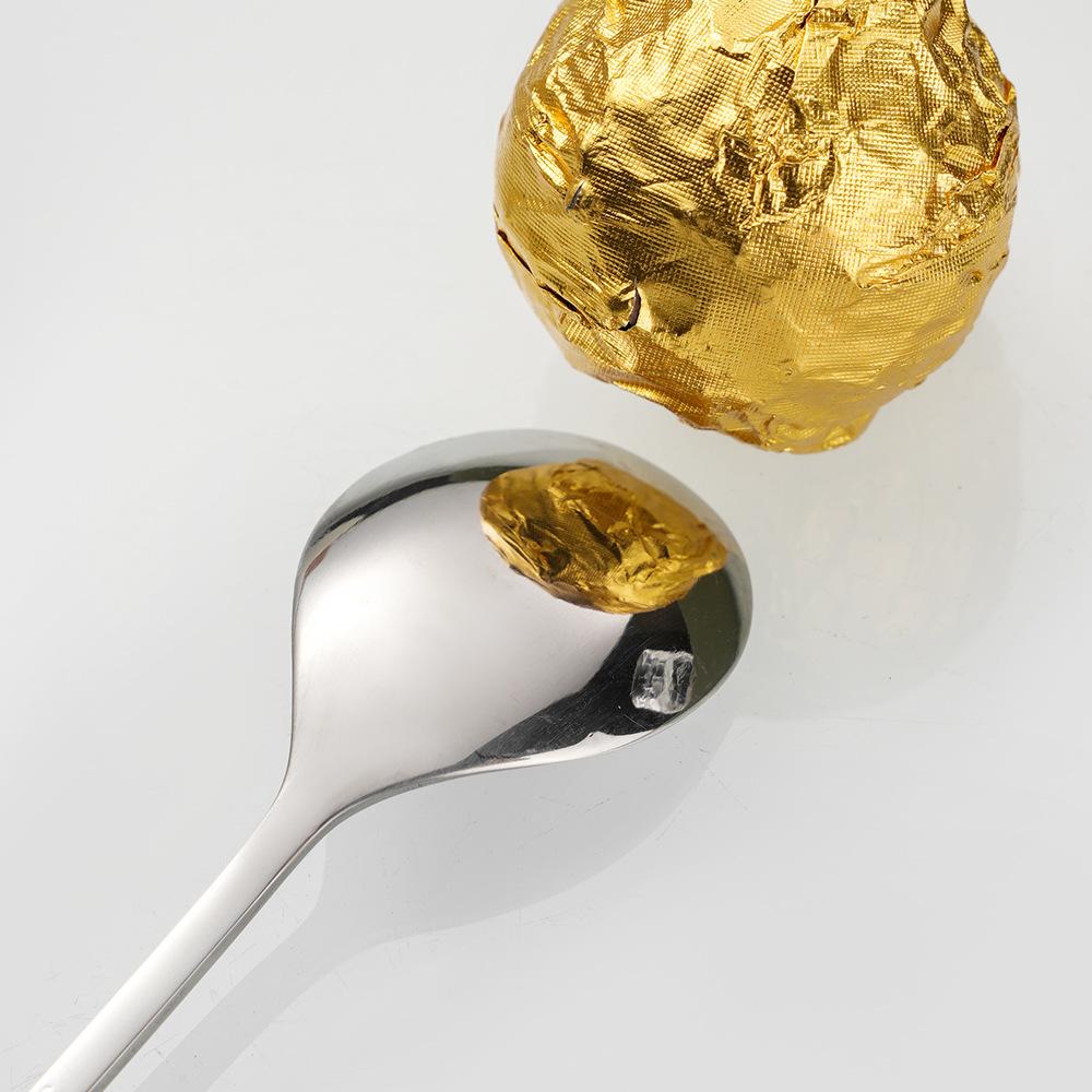 Feather‑Shaped Spoon Fork, 304 Stainless Steel Coffee Stirring Spoon Creative Dessert Gift Utensil