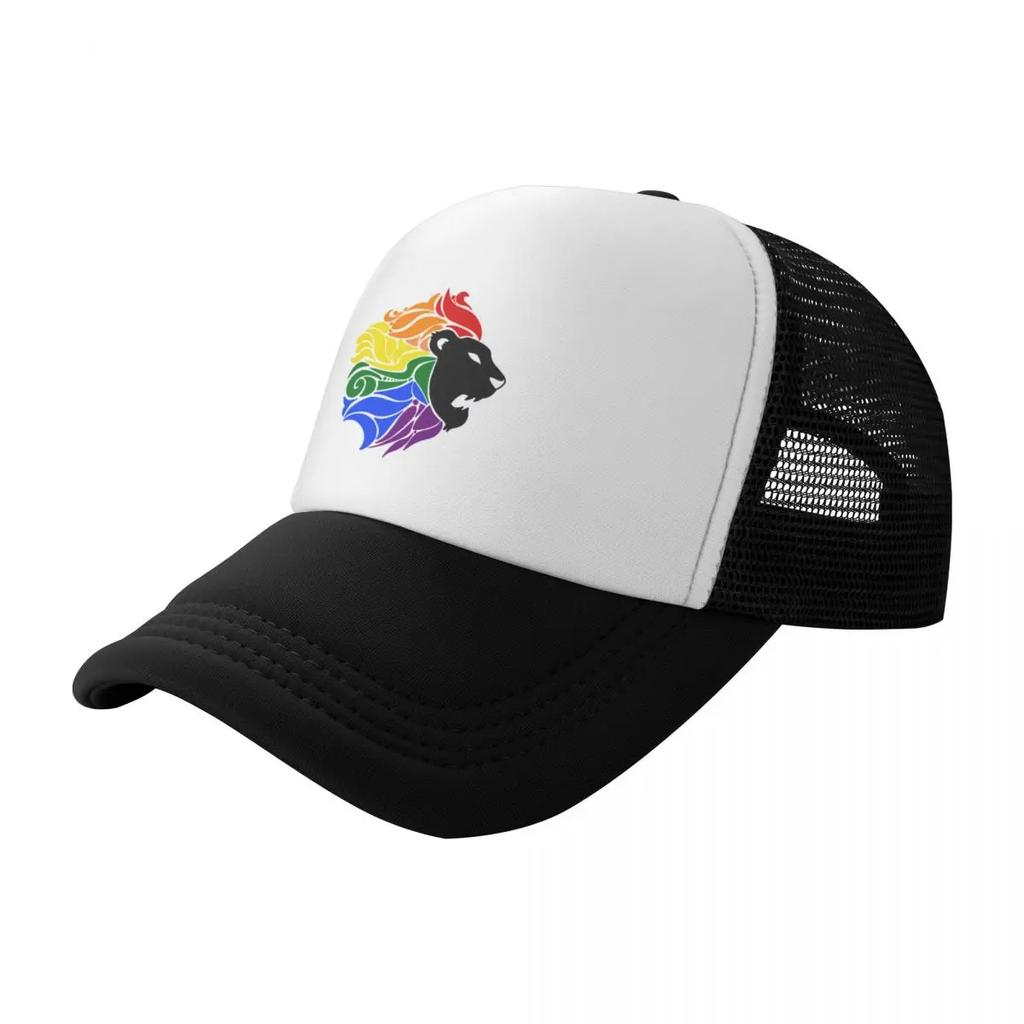 Rainbow flag lion Baseball Cap Horse Hat Beach Fishing cap Hats Man Womens
