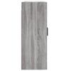 Wall Cabinets 2 pcs Grey Sonoma Particleboard