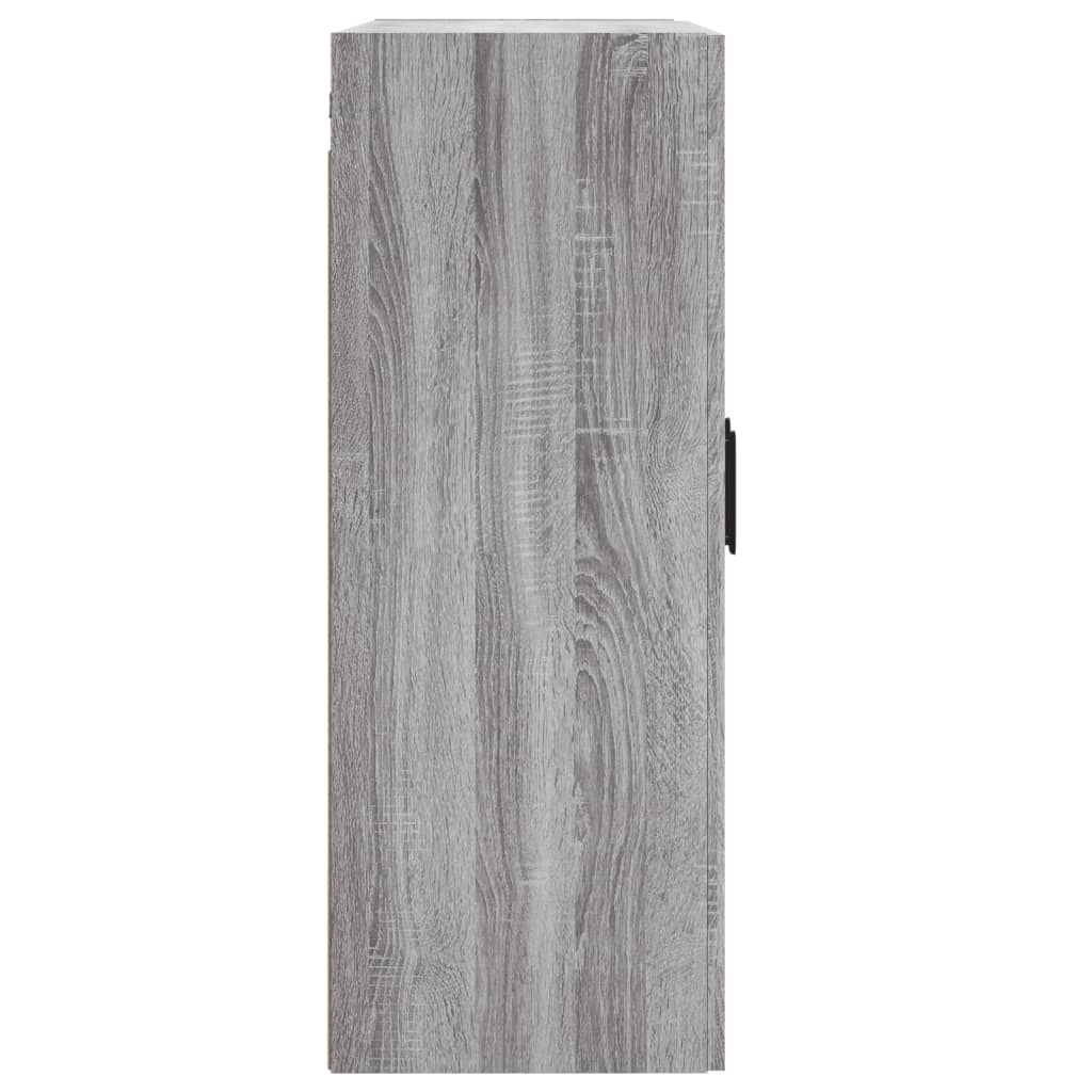 Wall Cabinets 2 pcs Grey Sonoma Particleboard