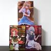 USED FuRyu Touhou Meiling Sakuya Alice Noodle Stopper Figure Set 3