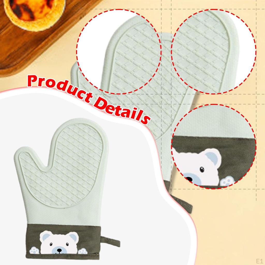 Ofenhandschuh, Hitzebeständig, Praktisches Geschenk, Rutschfester Schutz, Handschuh, Unverzichtbar für