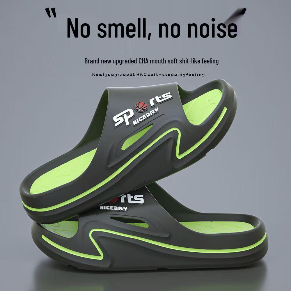 Erkek Kaymaz Kalın Taban Yazlık Terlik: Açık Hava ve Sürüş Kullanımı için Çok Yönlü