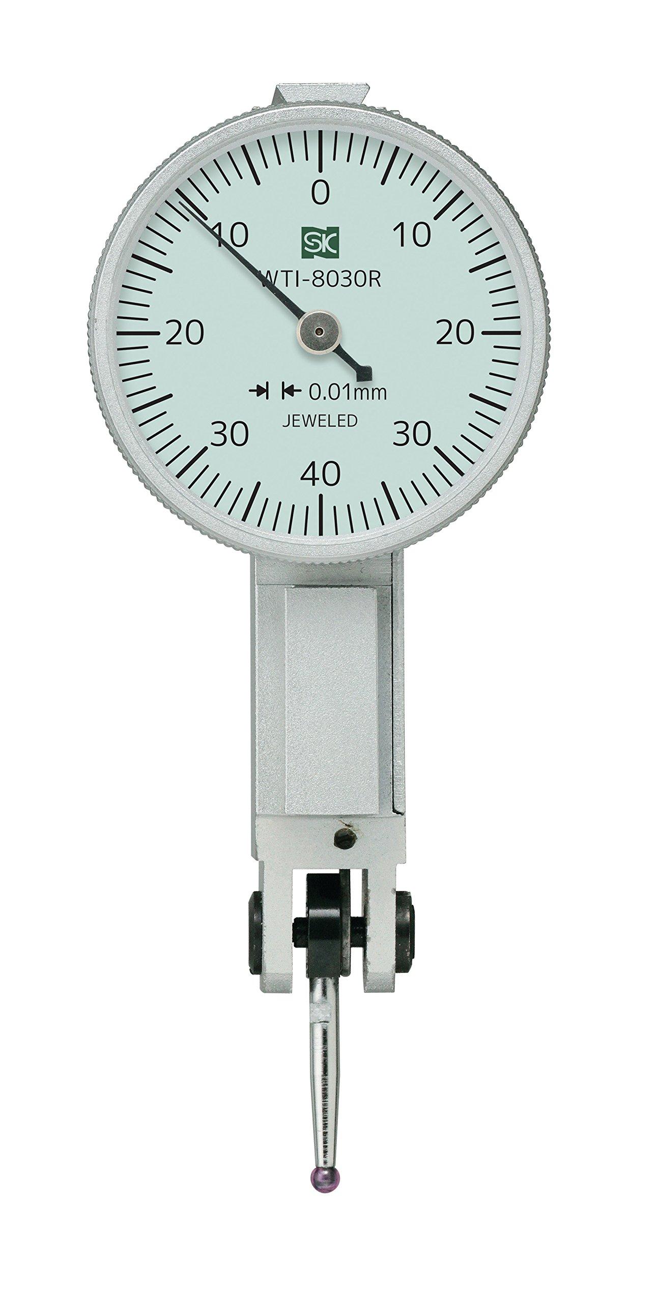 

Niigata Seiki SK Dial Indicator Ruby Ball 0-0.8mm Graduation 0.01mm WTI-8030R