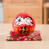 Japanese Daruma Traditional Statue Daruma Figurine Fortune Home Office Decor Ceramic Daruma
