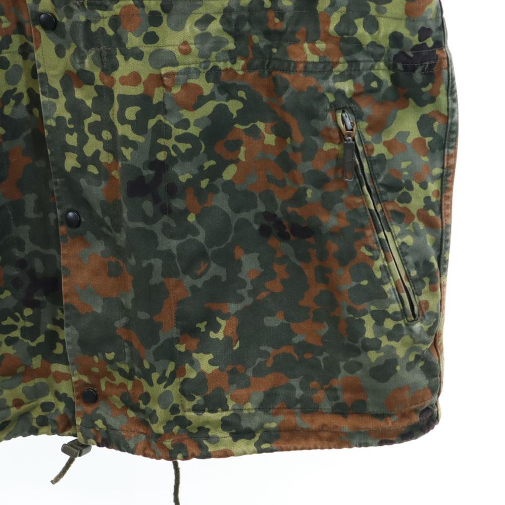 GERMAN MILITARY 90s euro military flector camo Military jacket Hoodie Men's Used