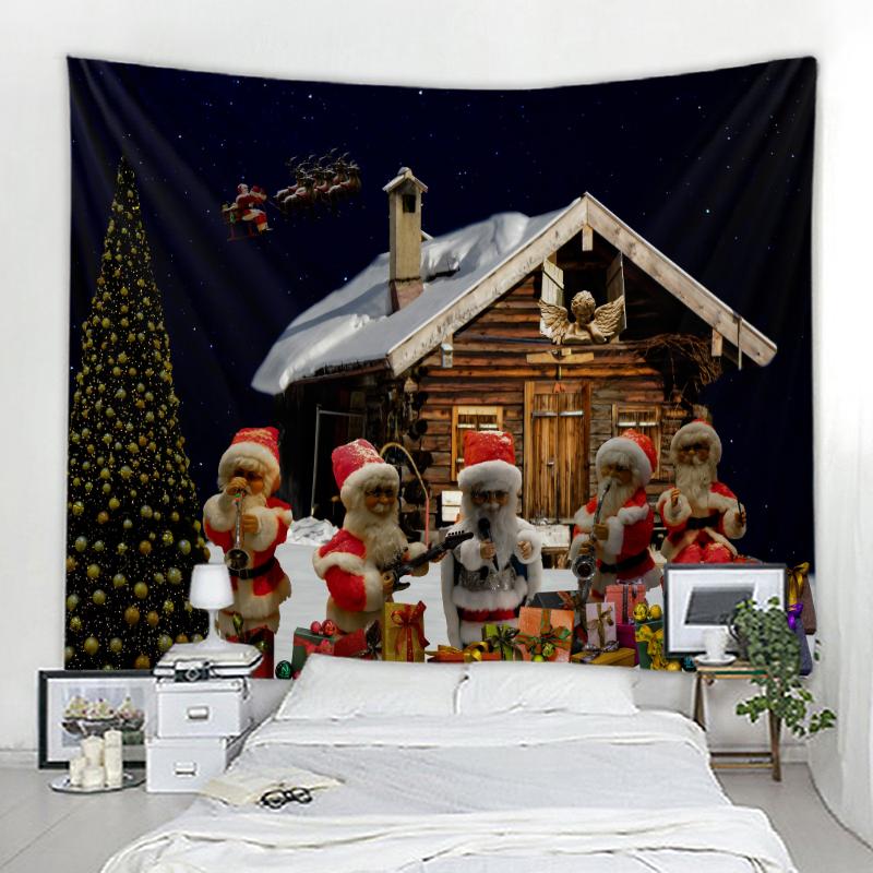 Arazzo Decorativo Fiocco di Neve Natalizio Arazzo Sfondo Atmosfera Natalizia Arazzo Sfondo Casa Natalizio