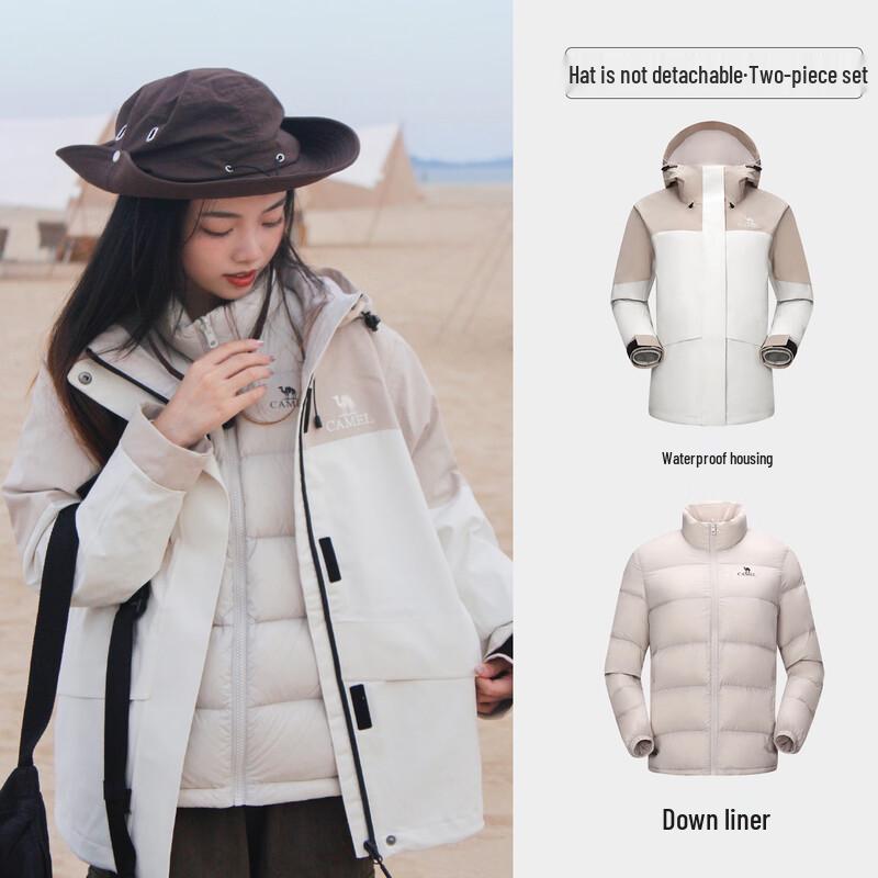 CAMEL Couple 3-in-1 Down Jacket L
