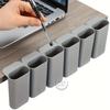 9pcs Desktop Storage Box Multi-Angle Display Office Desk Organizer No-Drill Space-Saving Desk Drawer Organizer for Home Storage