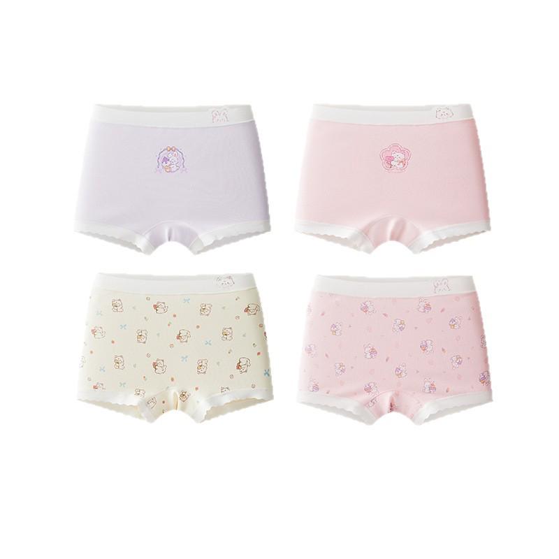 Girls' Pure Cotton Boxer Briefs - Soft, Comfy Fit for Infants, Toddlers & Kids