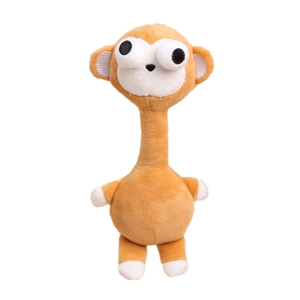 Filled Cartoon Animal Keychain 20 Centimeters Plush Hanging Ornament Bag Charm  Backpack Decoration