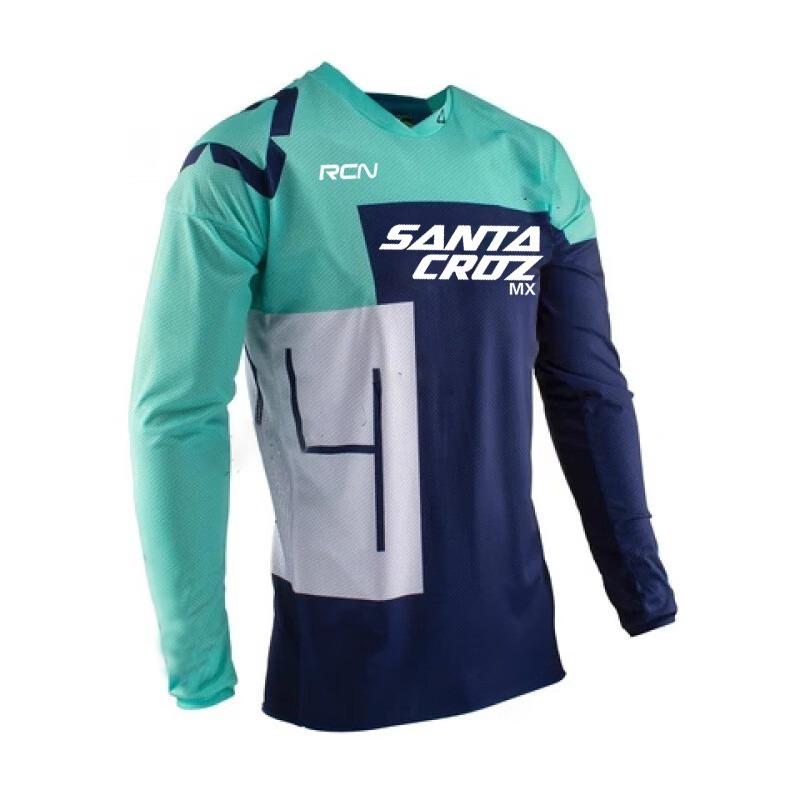 Rcn Mx Enduro Motocicletta Mountain Bike Maglia Squadra Speed Surrender MTB Fuoristrada DH Bicicletta Motocicletta Camicia Traspirante