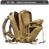 Large Capacity Camouflage Tactical Backpack Outdoor Field Assault Pack Rucksack for Camping Hiking Sports Climbing