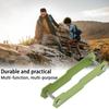 Aluminum Alloy Key Holder Double-Open Keychain Organizer Durable Key Organizer  Outdoor Use