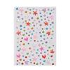 3D Dazzling Face Rhinestone Sticker Aurora Iridescent Rhinestone Sticker  Body Decals