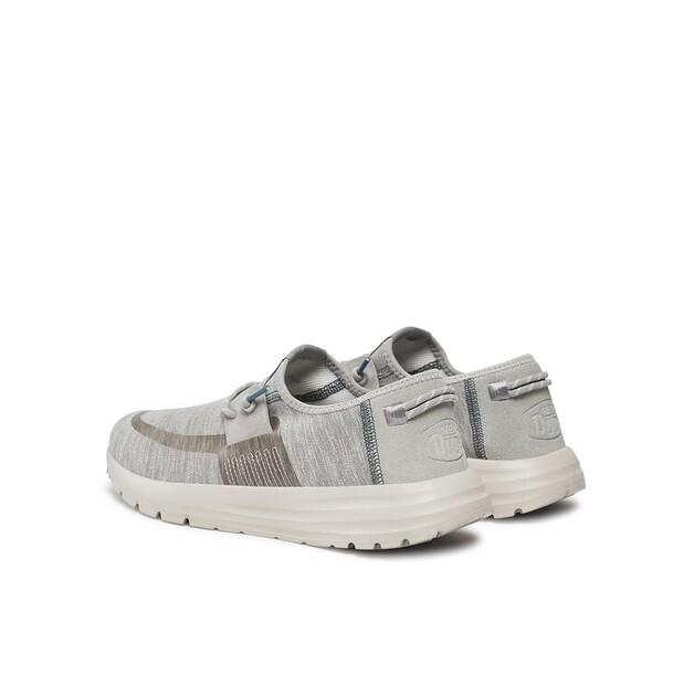 Men's Sneakers Hey Dude Sirocco Dual Knit 40184-007 Grey