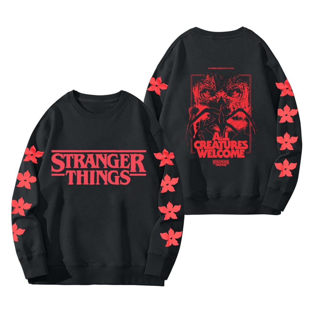 Women's Fashionable And Casual Long Sleeve Round Neck Printed Sweatshirt